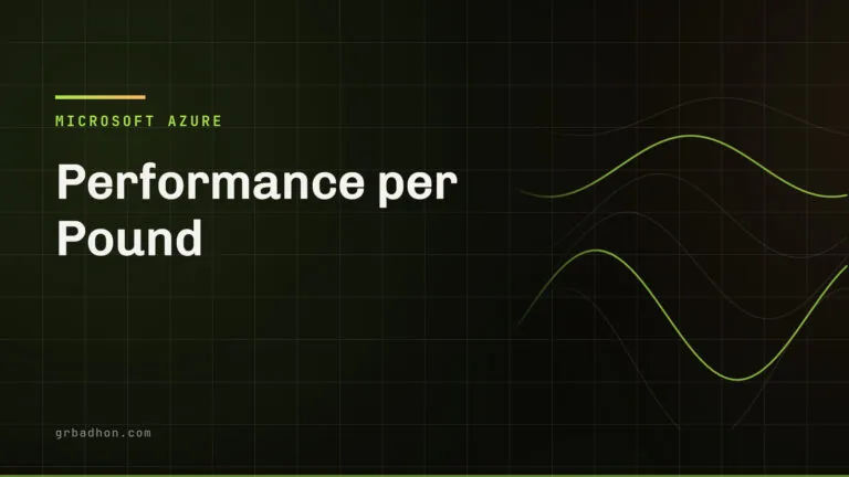 Performance per Pound: Premium SSD v2, Ephemeral OS Disks, and Real-World Cost Optimization — Microsoft Azure article banner on grbadhon.com